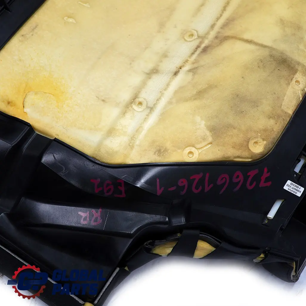 BMW E92 Kanapa siedzisko prawe prawy tył skóra - SKU 7266126-1 - Numer Części 7266126