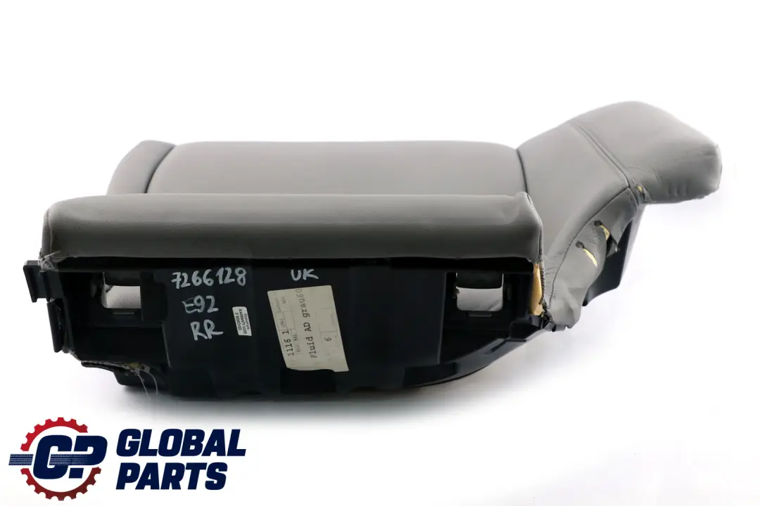 BMW 3 Series E92 Coupe Grey Leather Rear Right Seat O/S Cover Couch Bench - SKU 7266128 - Part number 7266128