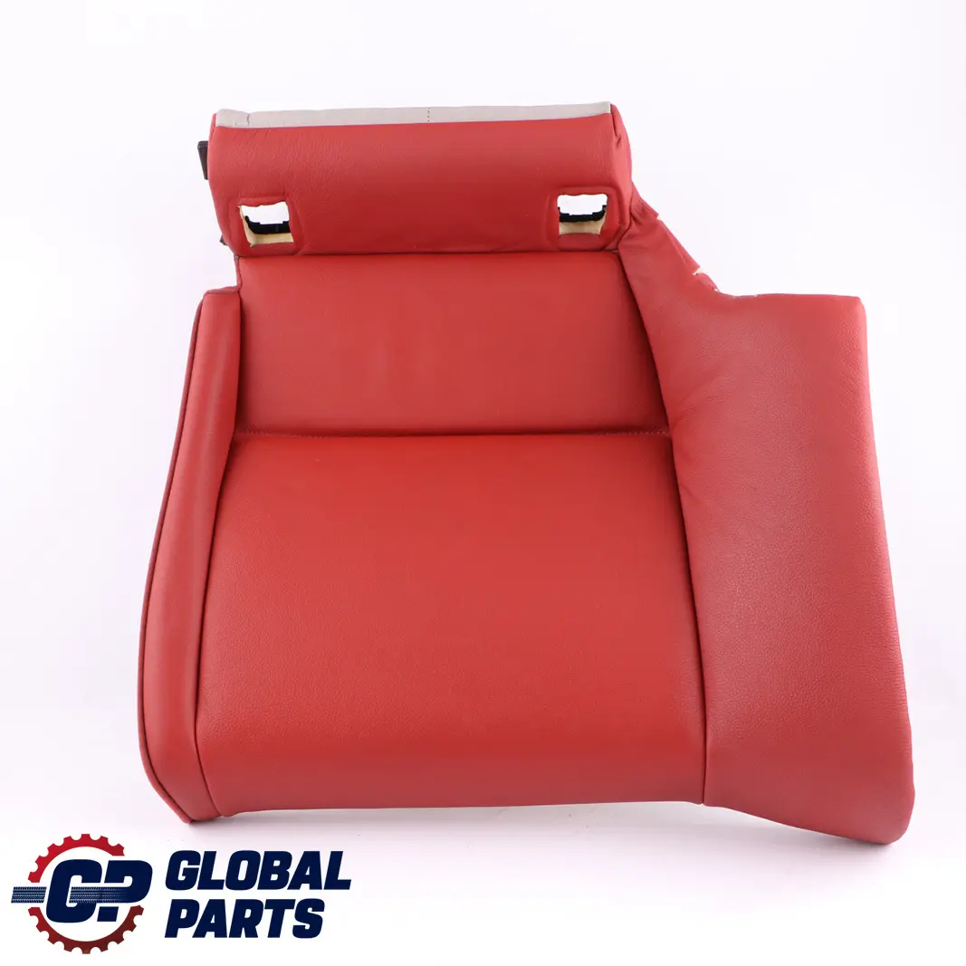 BMW E92 Coupe Rear Left Seat N/S Cover Couch Bench Red Leather 7266131