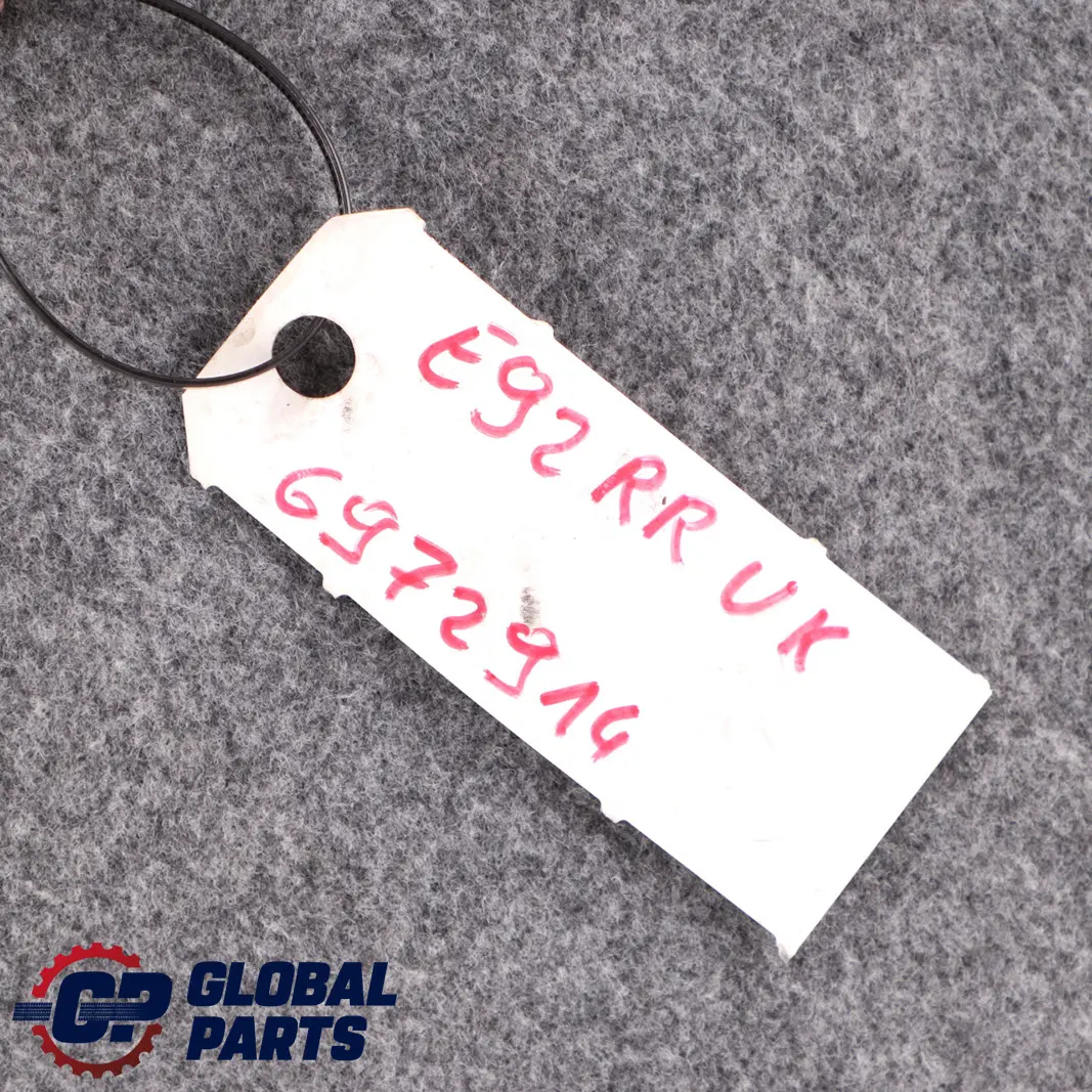 BMW E92 Coupe Cuero Rojo Dakota Trasero Derecho O / S Funda De Asiento Respaldo - SKU 7266141 - Número de pieza 7266141