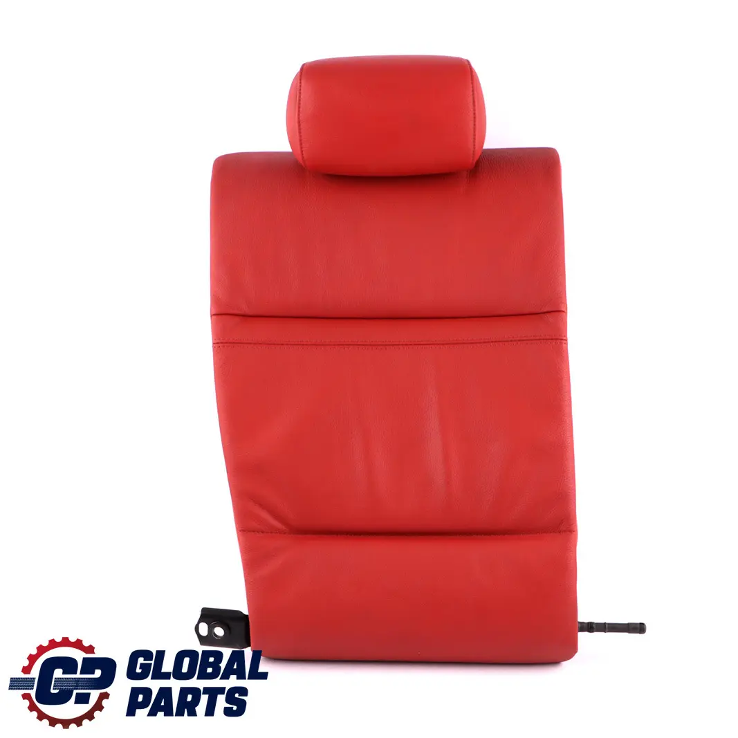 BMW E92 Coupe Cuero Rojo Dakota Trasero Derecho O / S Funda De Asiento Respaldo