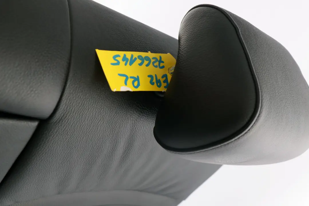 BMW E92 Cuero Negro Trasero Izquierdo Respaldo Funda De Asiento - SKU 7266145 - Número de pieza 6972859