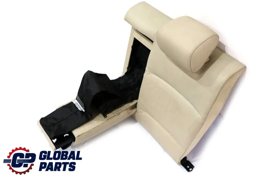 BMW 3 er E92 Coupe Bezug Lehne Leder Links Rücksitz Creambeige Ski Sack - SKU 7266147-1 - Teilenummer 7266147