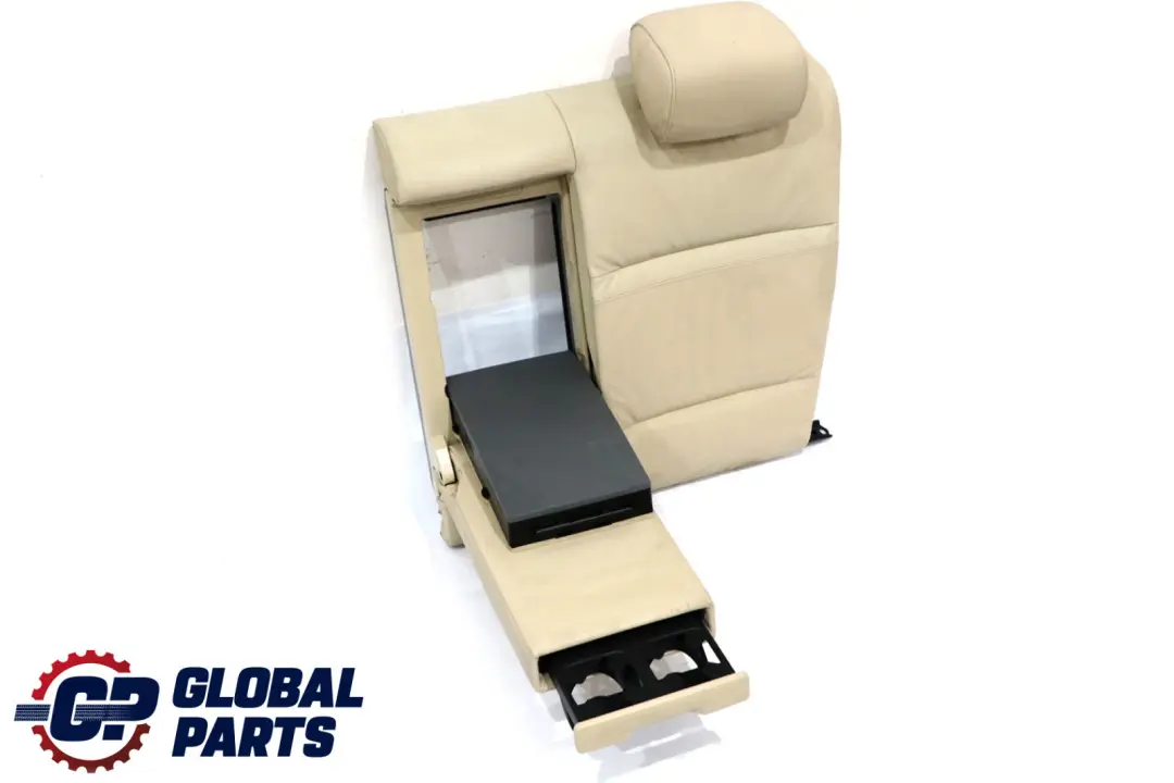 BMW 3 E92 Coupe Cream Beige Left N/S Leather Rear Seat Cover Backrest Ski Bag - SKU 7266147-1 - Part number 7266147