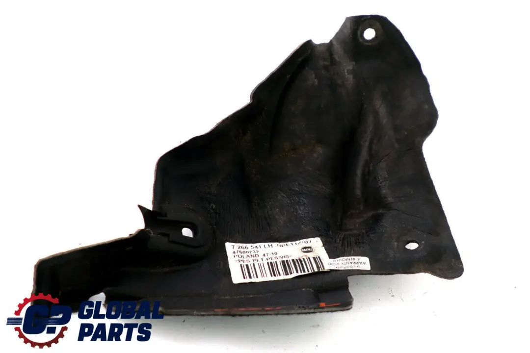 Left N/S Bulkhead Trim Panel Cover to Mini Cooper R55 R56 R57 LCI R58 R59 with Part number 7266541 Mini Cooper R55 R56 R57 LCI R58 R59 Left N/S Bulkhead Trim Panel Cover - SKU 7266541 - Part number 7266541