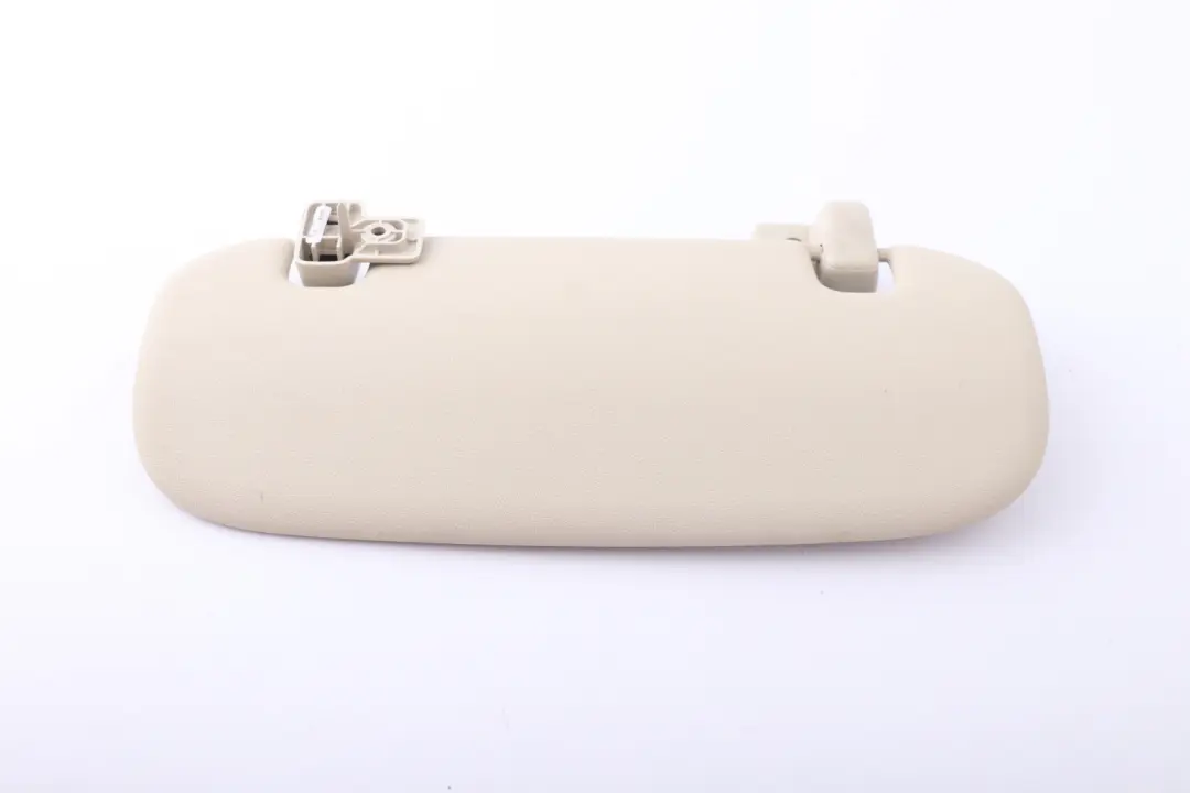 Parasol Lateral Beige Claro para Mini Cooper R55 R56 LCI con número de pieza 7266605 Mini Cooper R55 R56 LCI Parasol Lateral Beige Claro - SKU 7266605 - Número de pieza 7266605