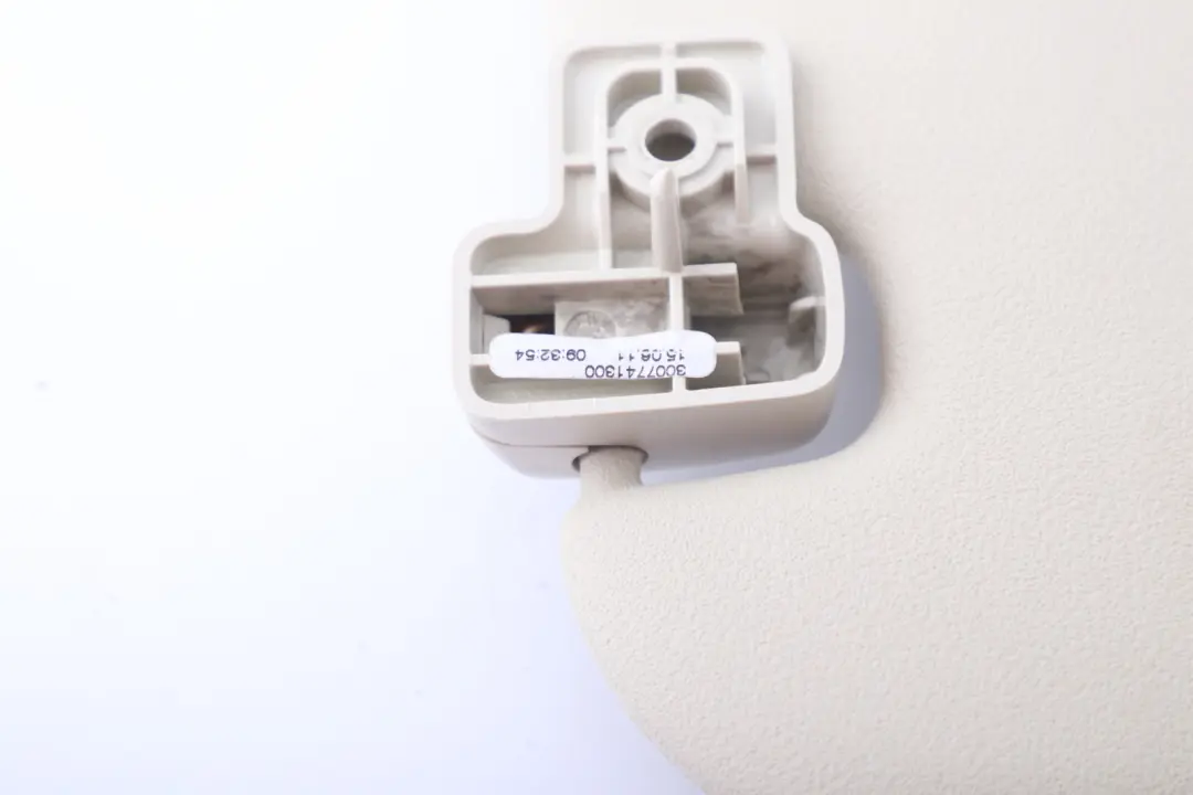 Mini Cooper R55 R56 LCI Pare-soleil latéral beige clair - SKU 7266605 - Numéro de pièce 7266605