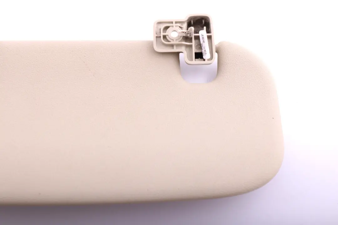 Pare-soleil latéral droit beige clair pour BMW Mini Cooper R55 R56 LCI à propos du numéro de pièce 7266606 BMW Mini Cooper R55 R56 LCI Pare-soleil latéral droit beige clair - SKU 7266606 - Numéro de pièce 7266606