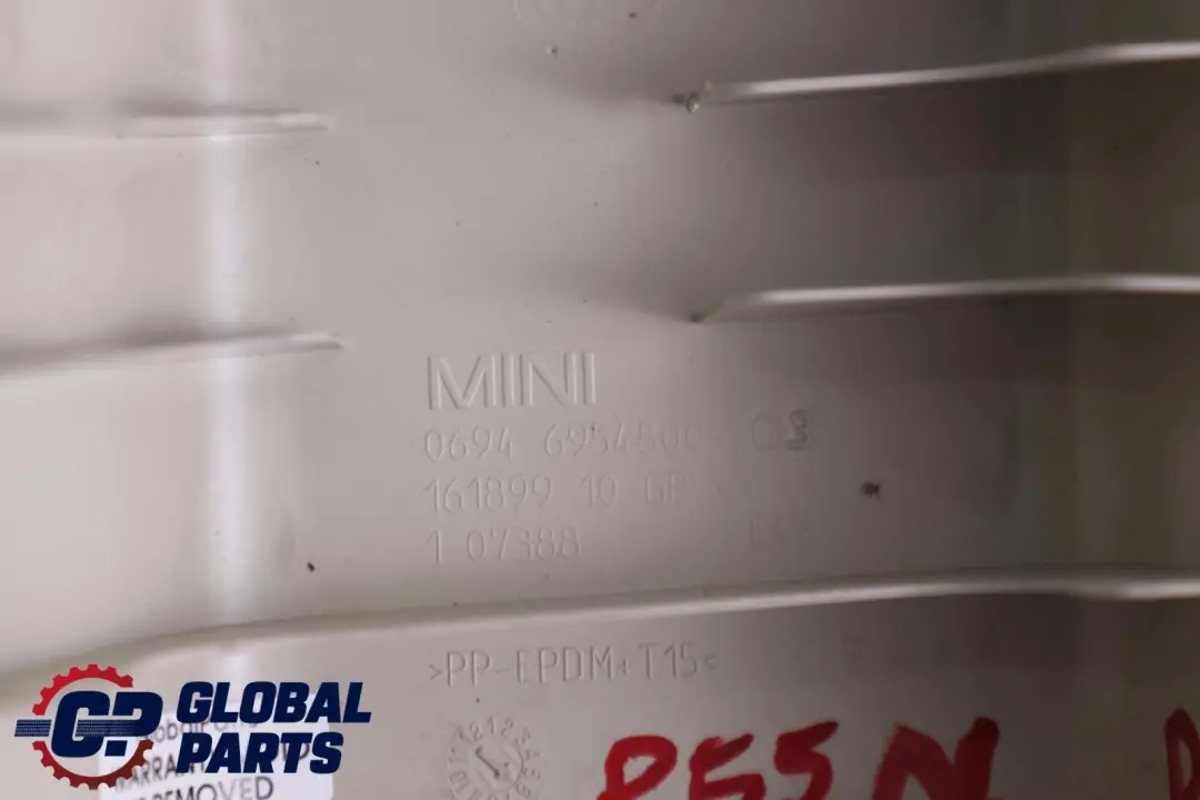 Mini Clubman R55 LCI Cover Trim B2 Pillar Right O/S Light Beige 6954800 - SKU 7266622 - Part number 7266622