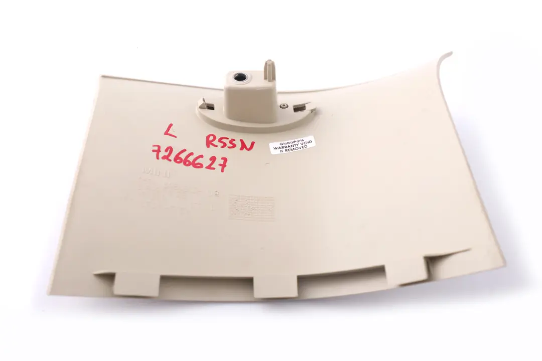 Mini Clubman R55N LCI Tapa Columna C Izquierda Beige Claro 6954803 - SKU 7266627 - Número de pieza 7266627