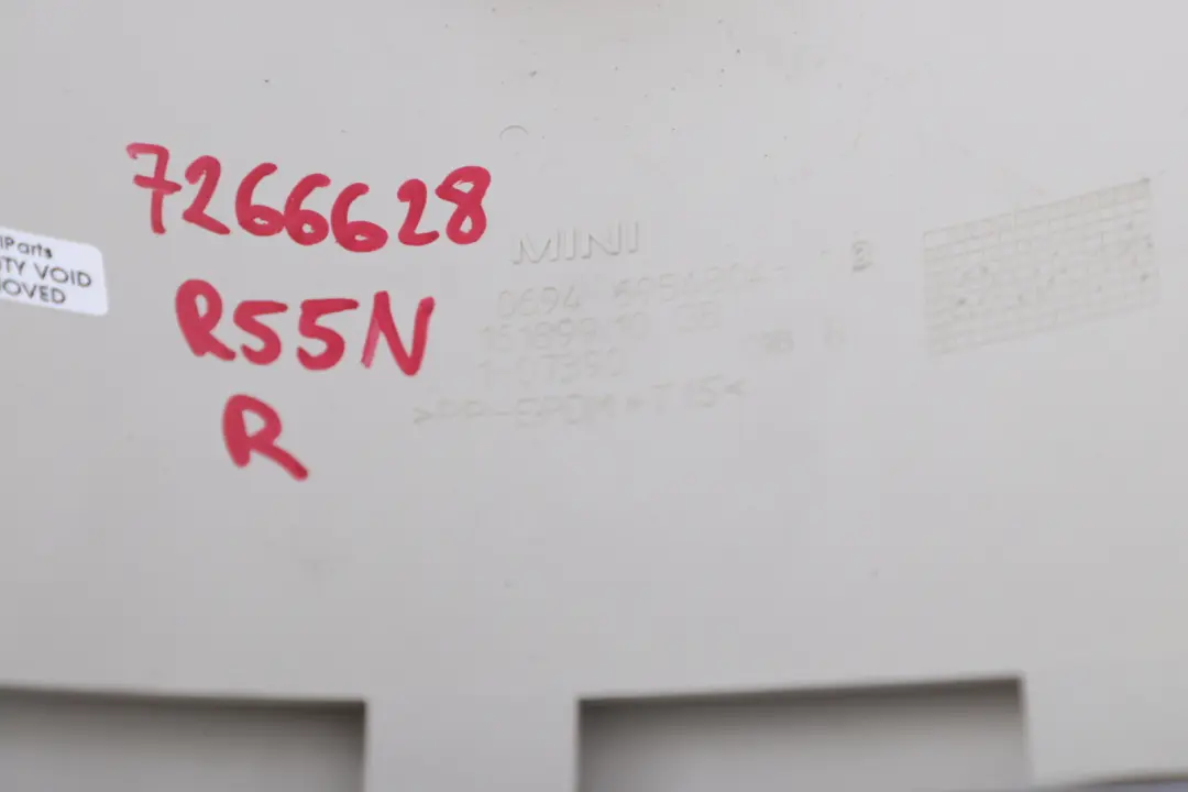 R55N LCI Cover Column C Right O/S Light Beige 6954804 to BMW Mini Clubman with Part number 7266628 BMW Mini Clubman R55N LCI Cover Column C Right O/S Light Beige 6954804 - SKU 7266628 - Part number 7266628