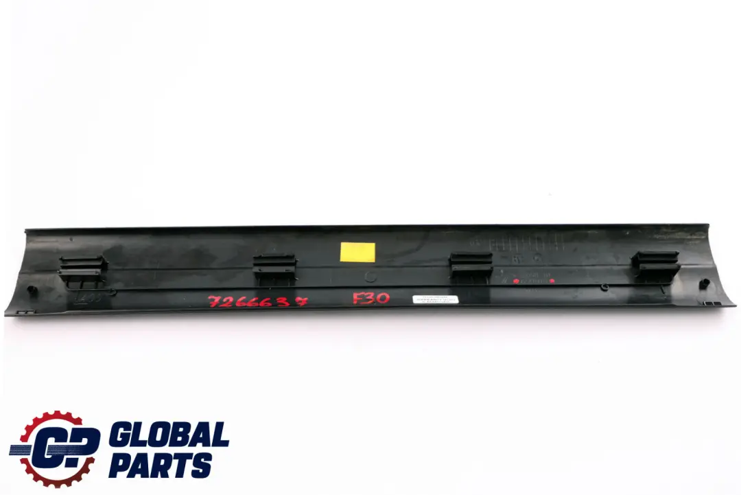Striscia Copertura Ingresso Interno Sinistra Destra per BMW F30 F31 F80 M3 con numero di parte 7266637 BMW F30 F31 F80 M3 Striscia Copertura Ingresso Interno Sinistra Destra - SKU 7266637 - Numero di parte 7266637