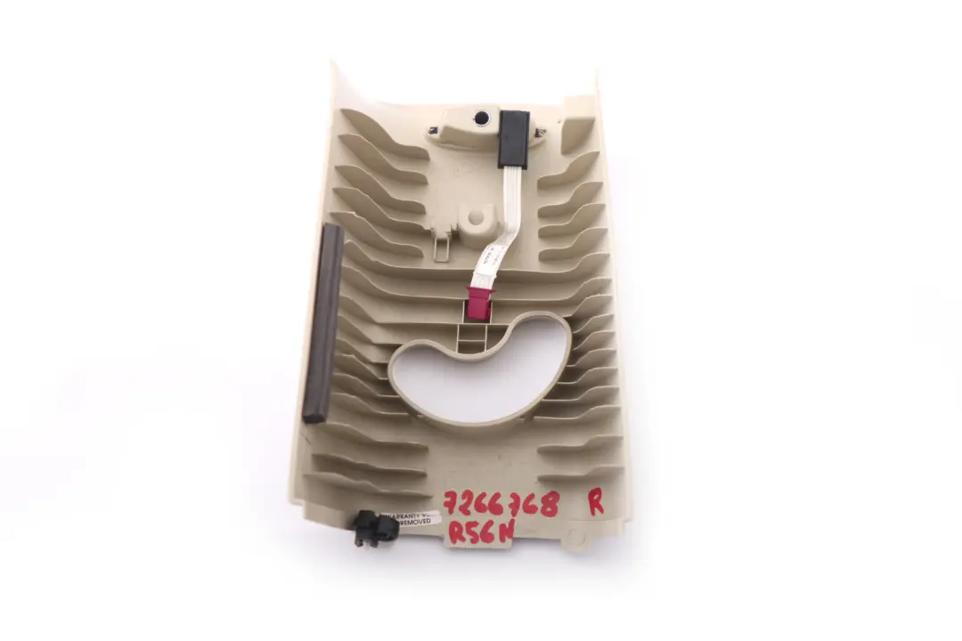 B-Column Upper Right O/S Light Beige Mini R56 LCI Cover - SKU 7266768 - Part number 7266768