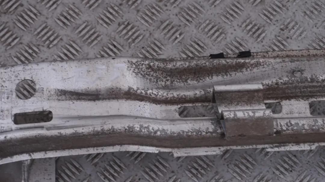 Bumper Carrier Crash Impact Bar to MINI Clubman R55 LCI Rear with Part number 7267031 MINI Clubman R55 LCI Rear Bumper Carrier Crash Impact Bar - SKU 7267031 - Part number 7267031