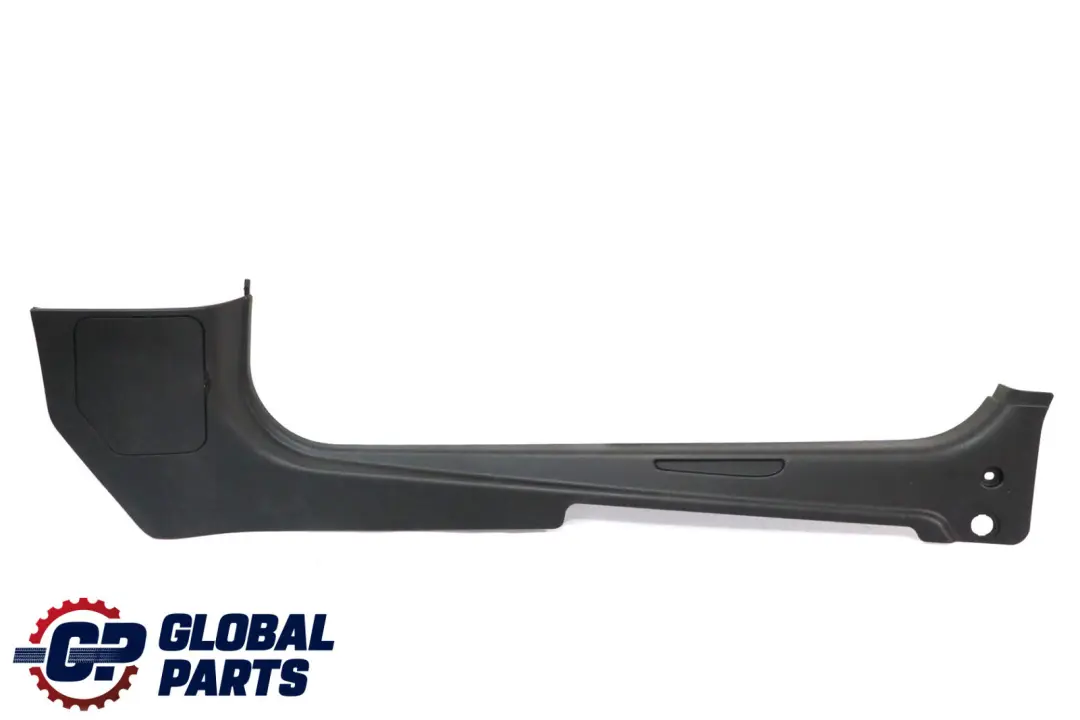 Lateral Trim Panel Bottom Front Kick Right O/S Carbon Black to Mini R57 Cabrio with Part number 7267060 Mini R57 Cabrio Lateral Trim Panel Bottom Front Kick Right O/S Carbon Black - SKU 7267060 - Part number 7267060