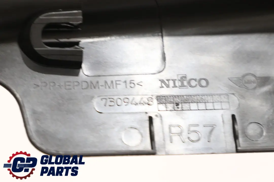 Mini R57 Cabrio Panneau latéral d'habillage inférieur coup de pied avant droit - SKU 7267060 - Numéro de pièce 7267060