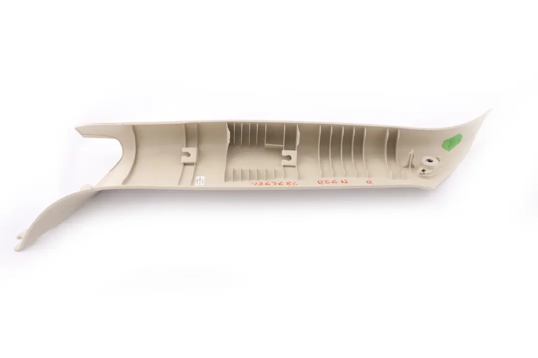 Mini R55 R56 LCI Embellecedor Columna A Derecha Beige Claro 7141554 - SKU 7267686 - Número de pieza 7267686