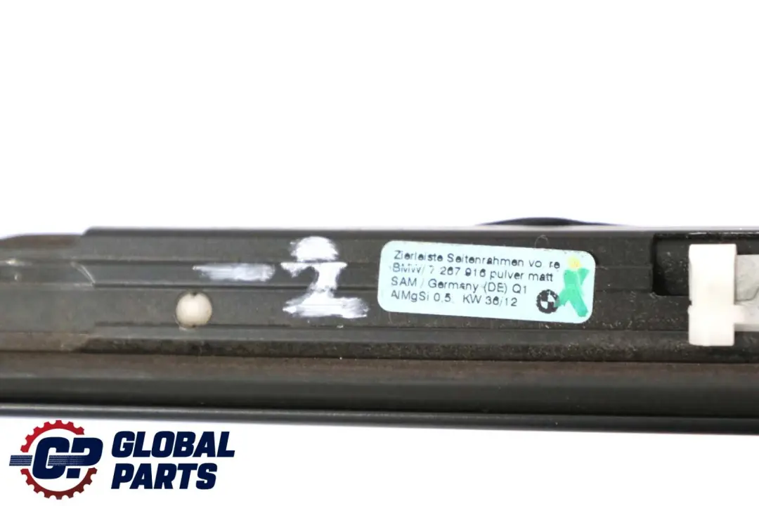 BMW 1 2 er 2 F21 F22 Zierleiste Seitenrahmen Hinten Rechts Schwarz - SKU 7267916-2 - Teilenummer 7267916