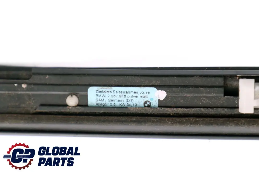 BMW F21 F22 Modanatura Telaio Laterale Anteriore Dx Nero Opaco - SKU 7267916 - Numero di parte 7267916