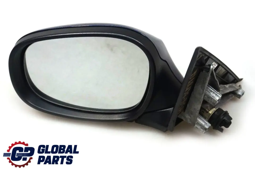 BMW 1 Series E87 LCI Heated Left Wing Mirror N/S Tiefseeblau Deep Sea Blue - SKU 7268125-DSB - Part number 7268125