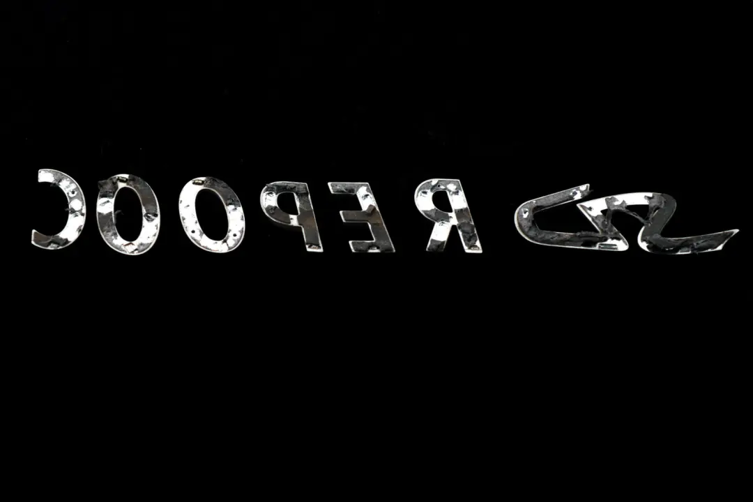  GENUINE BMW MINI Cooper One R56 LCI F55 F56 F57 Lettering Emblem Logo COOPER SD - SKU 7268514 - Part number 7268514
