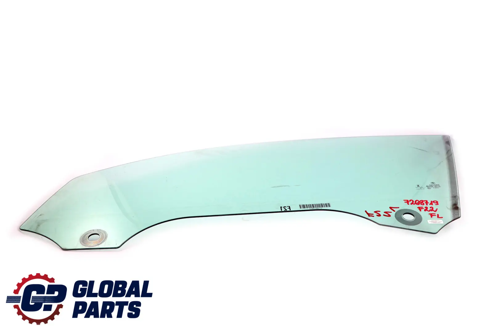 BMW F21 F22 Vitre De Porte Avant Gauche Vert AS2 7268719