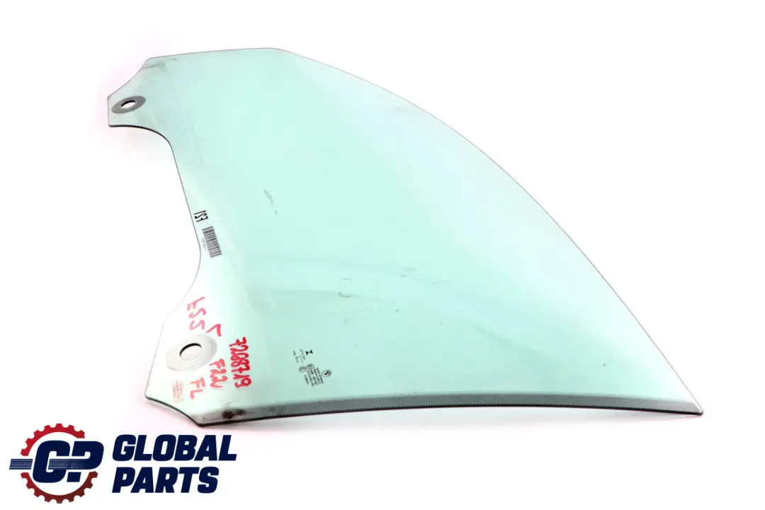 BMW F21 F22 Vetro Finestra Porta Anteriore Sinistra Verde AS2 - SKU 7268719 - Numero di parte 7268719