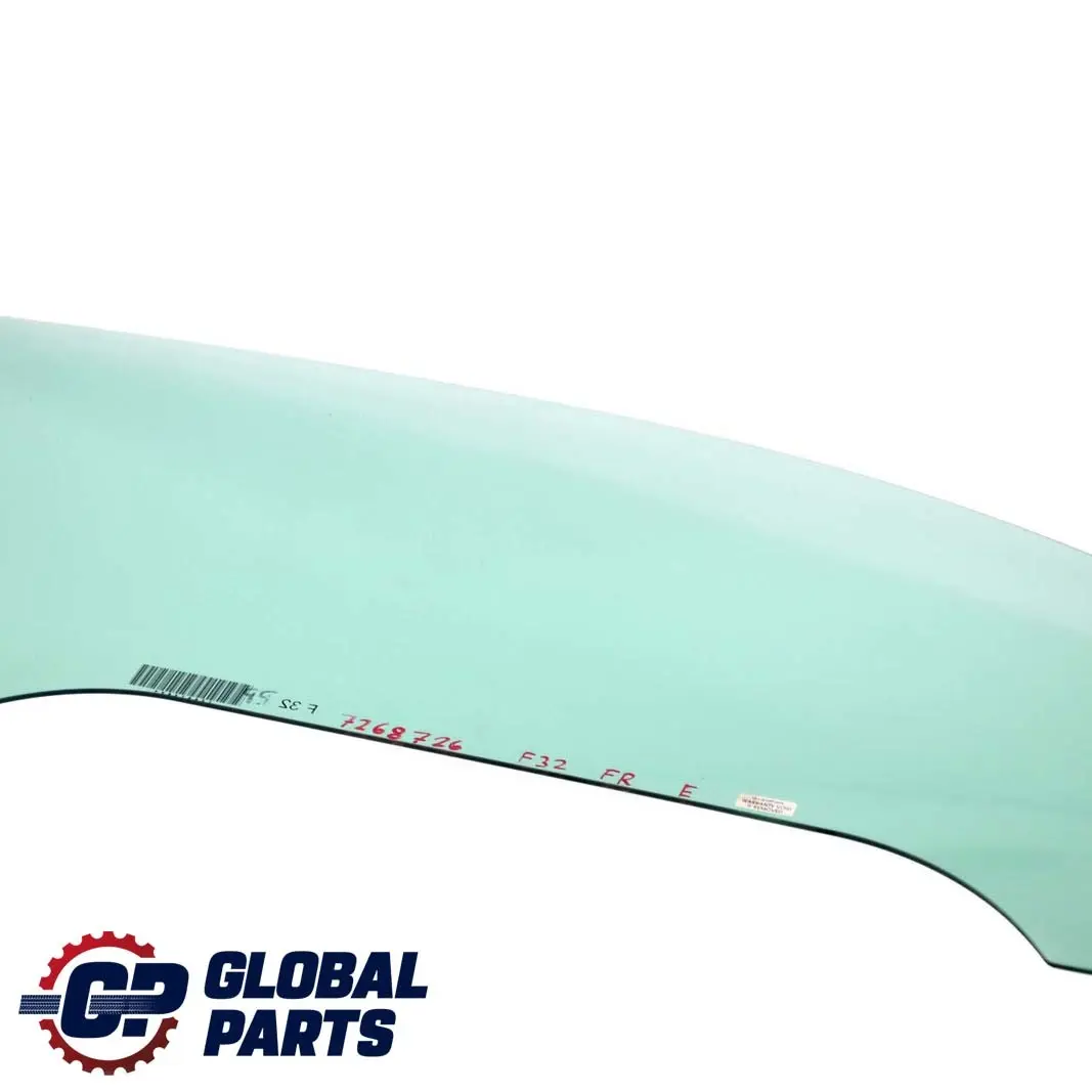 BMW F32 F82 M4 Front Right O/S Door Window Glass AS2 - SKU 7268726 - Part number 7268726