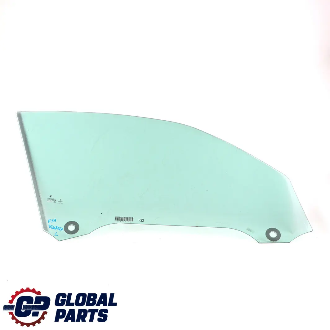 Front Left N/S Door Window Glass AS2 to BMW 4 Series F33 F83 M4 with Part number 7268727 BMW 4 Series F33 F83 M4 Front Left N/S Door Window Glass AS2 - SKU 7268727 - Part number 7268727
