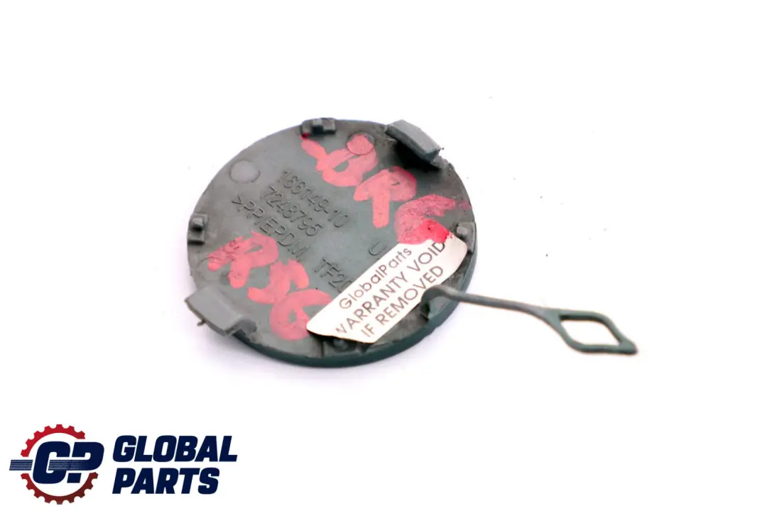 Blende Abschleppöse British Racing Green für Mini Cooper One R56 R57 LCI mit Teilenummer 7268745 Mini Cooper One R56 R57 LCI Blende Abschleppöse British Racing Green - SKU 7268745-BRG - Teilenummer 7268745