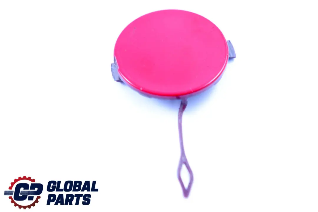 Mini R56 R57 LCI Cover Flap Towing Eye Front Bumper Chili Red - SKU 7268745-CHRED - Part number 7268745