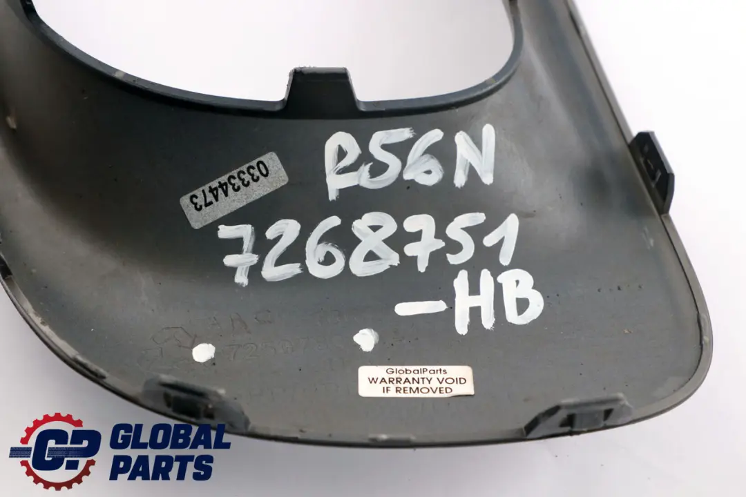 Front Bumper Trim Grille Panel Petrol Horizon Blue to BMW Mini Cooper R56 LCI with Part number 7268751 BMW Mini Cooper R56 LCI Front Bumper Trim Grille Panel Petrol Horizon Blue - SKU 7268751 - Part number 7268751