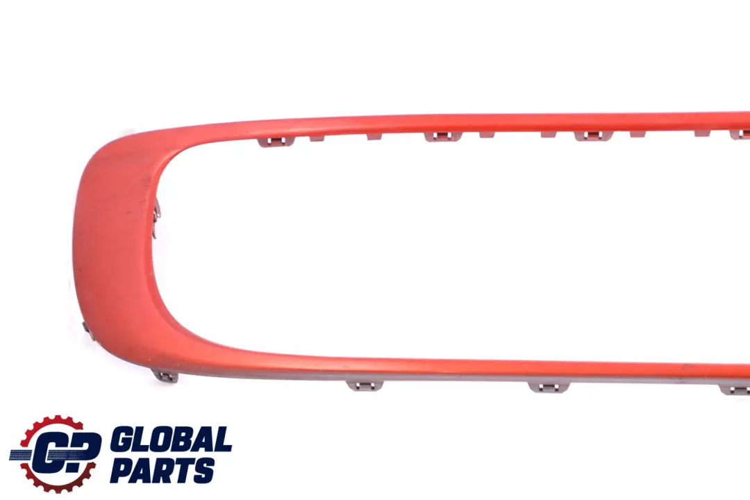 Front Bumper Trim Grille Panel Spice Orange Metallic to BMW Mini Cooper R56 LCI with Part number 7268751 BMW Mini Cooper R56 LCI Front Bumper Trim Grille Panel Spice Orange Metallic - SKU 7268751-SPICE - Part number 7268751