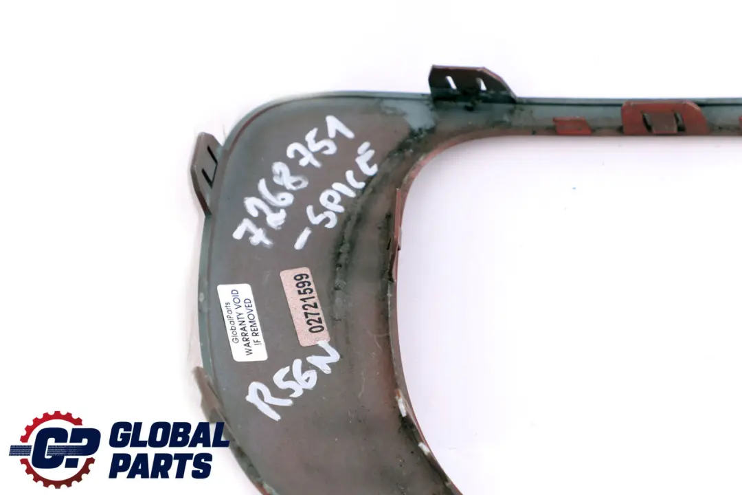 BMW Mini Cooper R56 LCI Ziergitter Blende Lufteinlass Spice Orange Metallic - SKU 7268751-SPICE - Teilenummer 7268751