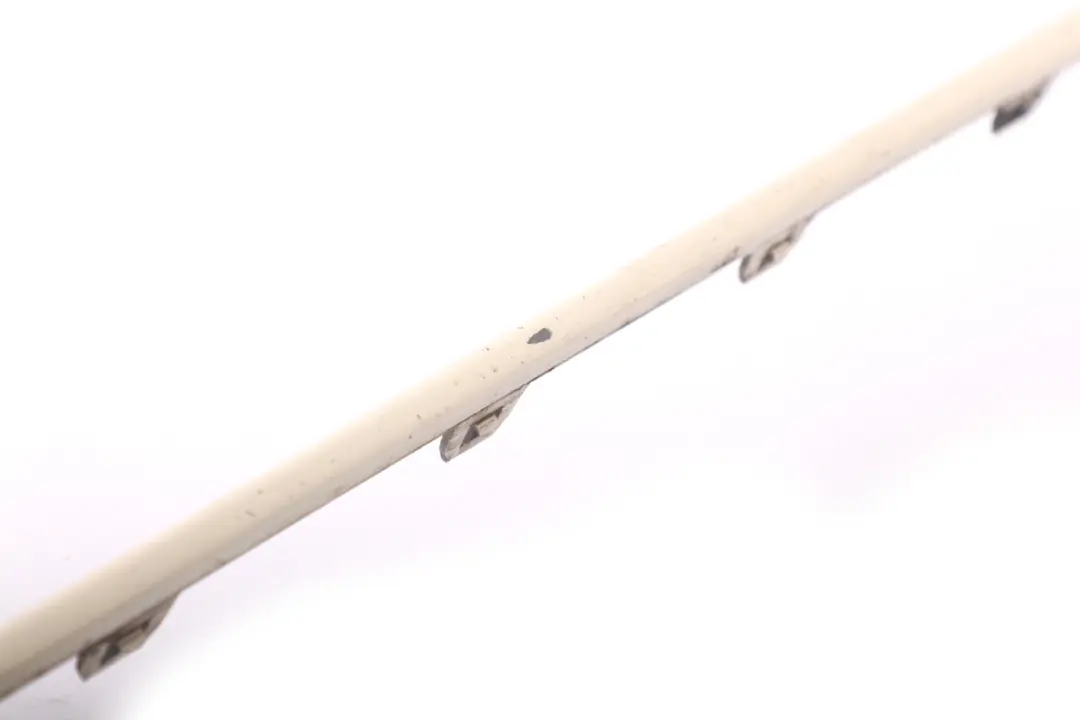 Front Bumper Hood Moulding Trim Pepper White 7262480 to BMW Mini R55 R56 R57 LCI with Part number 7268752 BMW Mini R55 R56 R57 LCI Front Bumper Hood Moulding Trim Pepper White 7262480 - SKU 7268752-PW - Part number 7268752