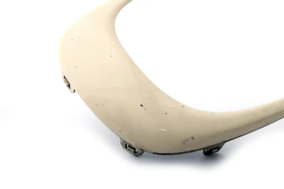 Front Bumper Hood Moulding Trim Pepper White 7262480 to BMW Mini R55 R56 R57 LCI with Part number 7268752 BMW Mini R55 R56 R57 LCI Front Bumper Hood Moulding Trim Pepper White 7262480 - SKU 7268752-PW - Part number 7268752