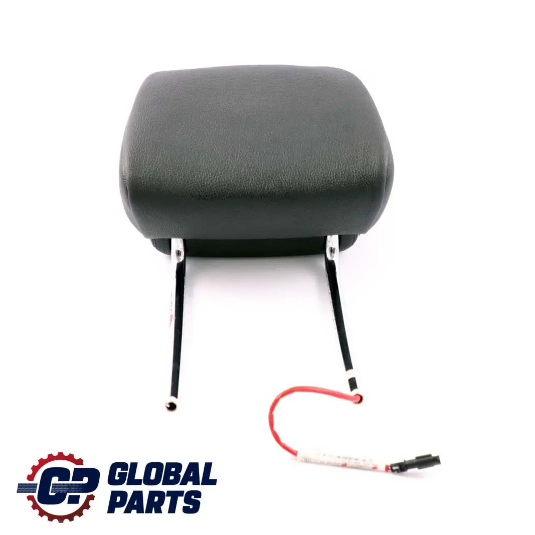 Electric Headrest BMW X5 X6 E70 E71 Front Seat Leather Schwarz 7268954