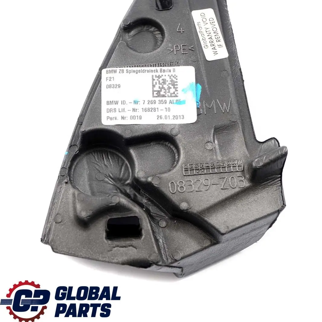 Esquina Moldura Interior Espejo Cubierta Inset Izquierda para BMW F21 F22 F23 con número de pieza 7269359 BMW F21 F22 F23 Esquina Moldura Interior Espejo Cubierta Inset Izquierda - SKU 7269359-1 - Número de pieza 7269359