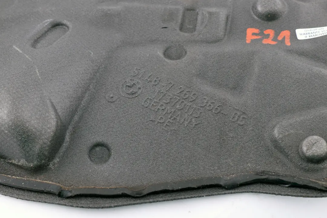 Fila F21 F22 Isolamento Acustico Porta Davanti Dx 5133 per BMW con numero di parte 7269366 BMW Fila F21 F22 Isolamento Acustico Porta Davanti Dx 5133 - SKU 7269366 - Numero di parte 7269366