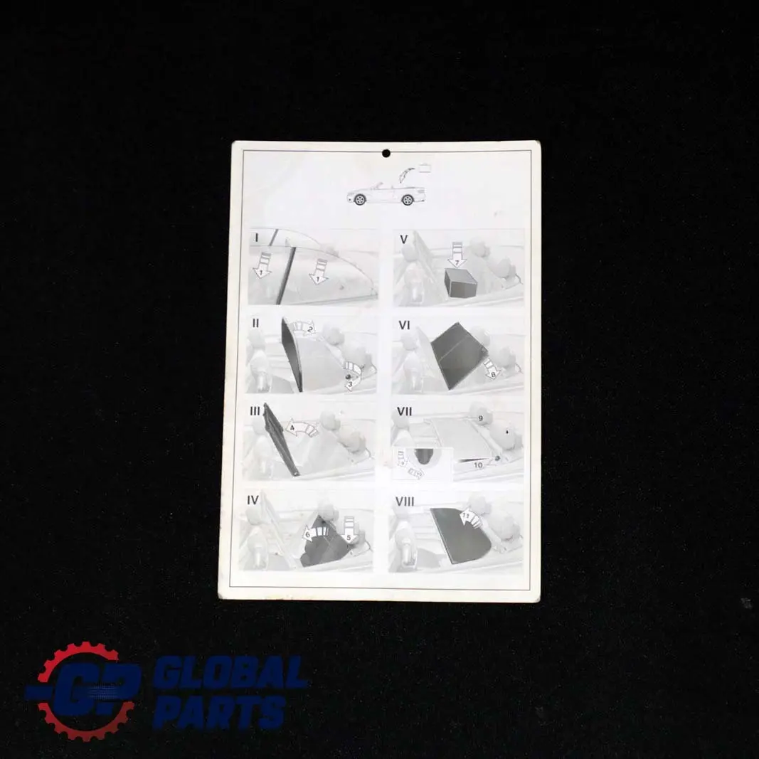 Windschutz Windschott Windstop Hinten 54347140937 7140937 für BMW 3 E93 Cabrio mit Teilenummer 7269437 BMW 3 E93 Cabrio Windschutz Windschott Windstop Hinten 54347140937 7140937 - SKU 7269437 - Teilenummer 7269437