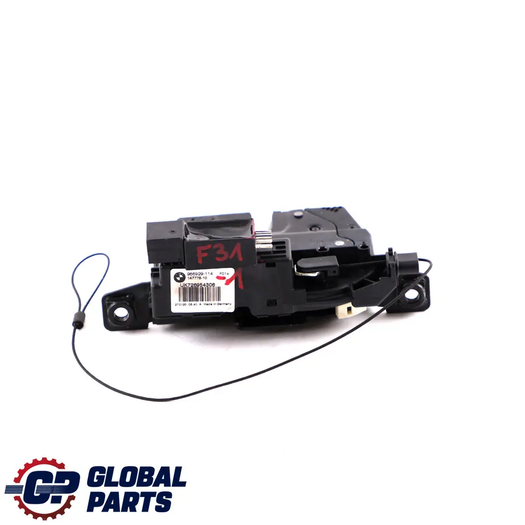 Trunk Lid Lock Top Rear Boot Catch to BMW 3 5 7 X5 Series F31 F10 with Part number 7269543 BMW 3 5 7 X5 Series F31 F10 Trunk Lid Lock Top Rear Boot Catch - SKU 7269543-1 - Part number 7269543