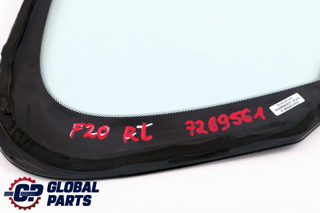 Porta Posteriore Sinistra Vetro Quarto Fisso As2 per BMW F20 con numero di parte 7269561 BMW F20 Porta Posteriore Sinistra Vetro Quarto Fisso As2 - SKU 7269561 - Numero di parte 7269561