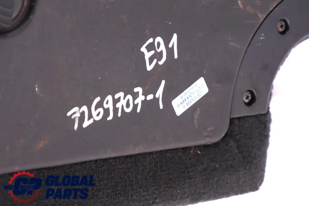 BMW 3 Series E91 Touring Luggage Compartment Trunk Floor Carpet Mat Anthrazit - SKU 7269707-1 - Part number 7269707