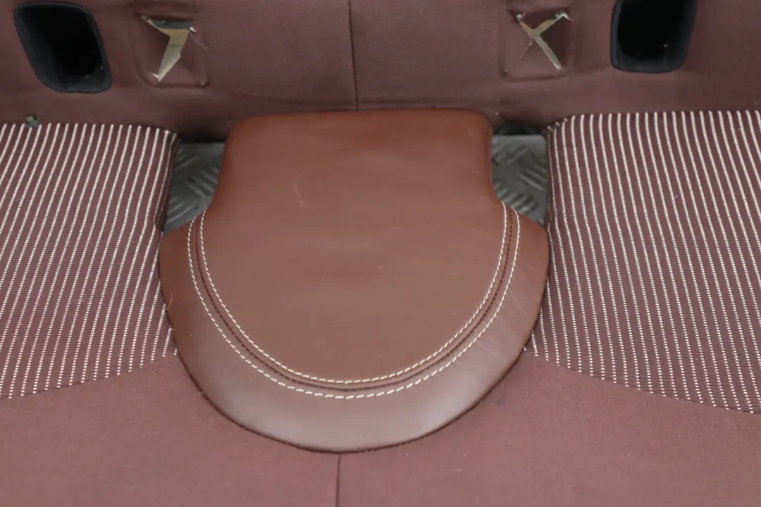 BMW Mini Cooper R55 Rear Seat Sofa Bench Couch Cloth Leather Hot Chocolate - SKU 7270367 - Part number 7233781