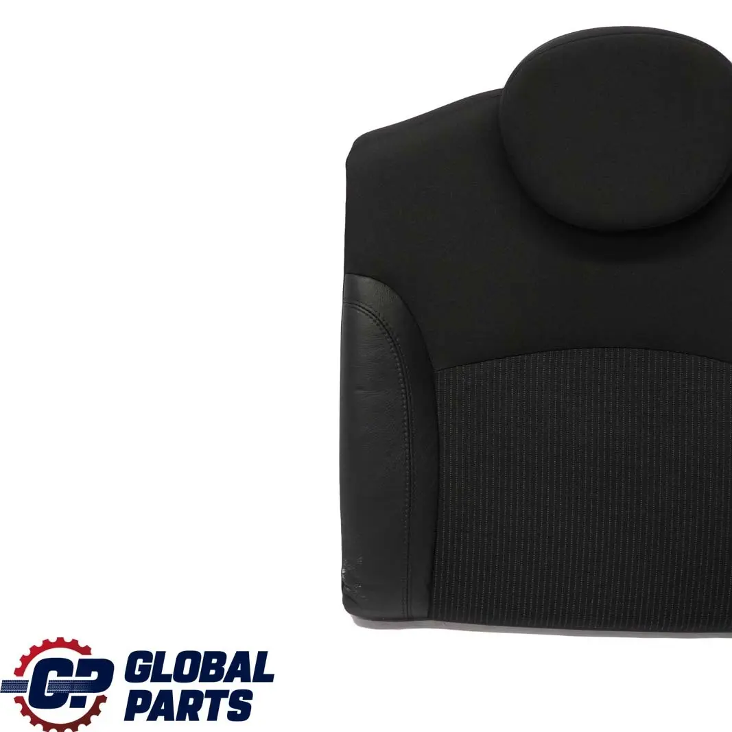 Mini Cooper One R56 LCI Sitz Hinten Links Rückenlehne Stoff / Leder Schwarz - SKU 7270375 - Teilenummer 7270375