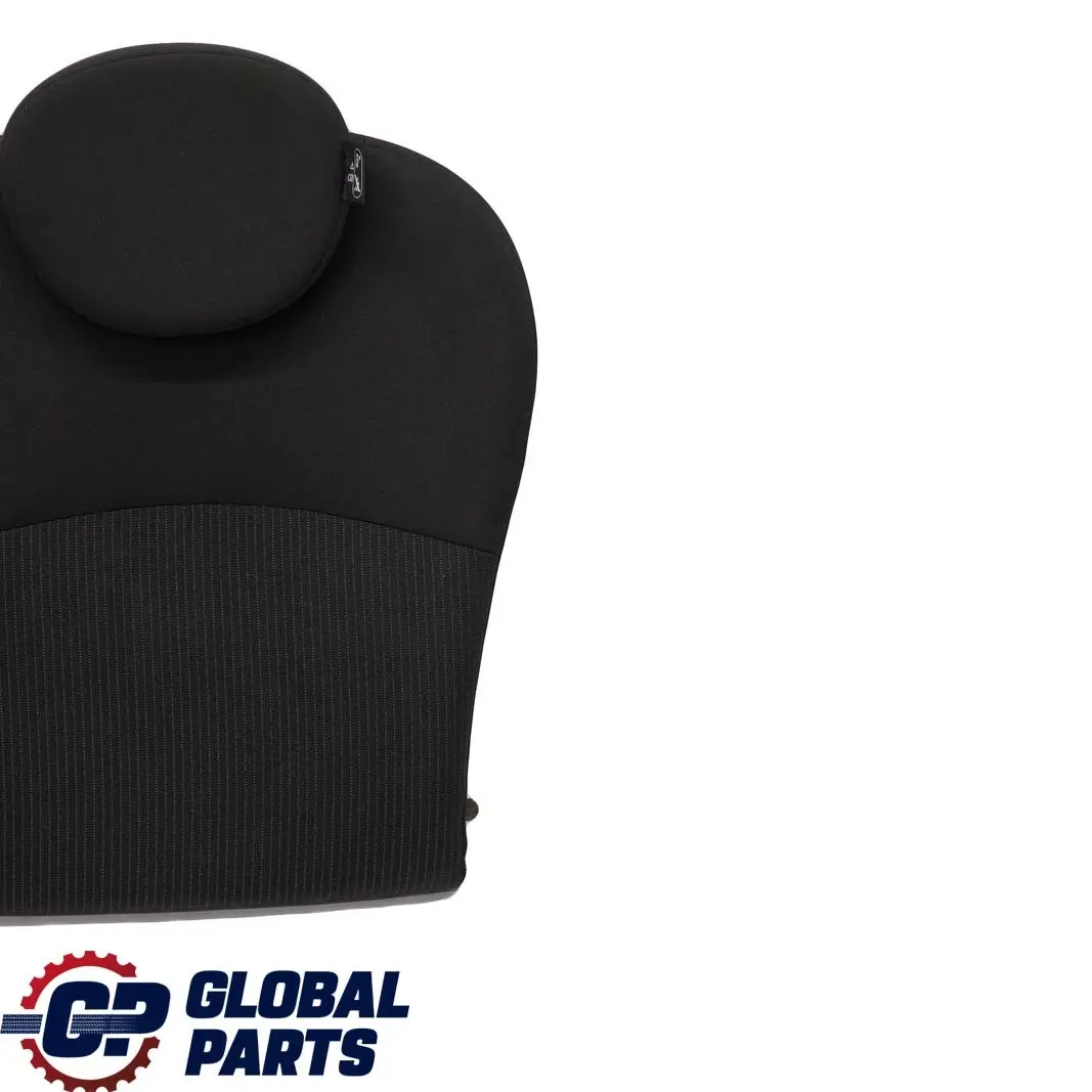 Mini Cooper One R56 LCI Sitz Hinten Links Rückenlehne Stoff / Leder Schwarz - SKU 7270375 - Teilenummer 7270375