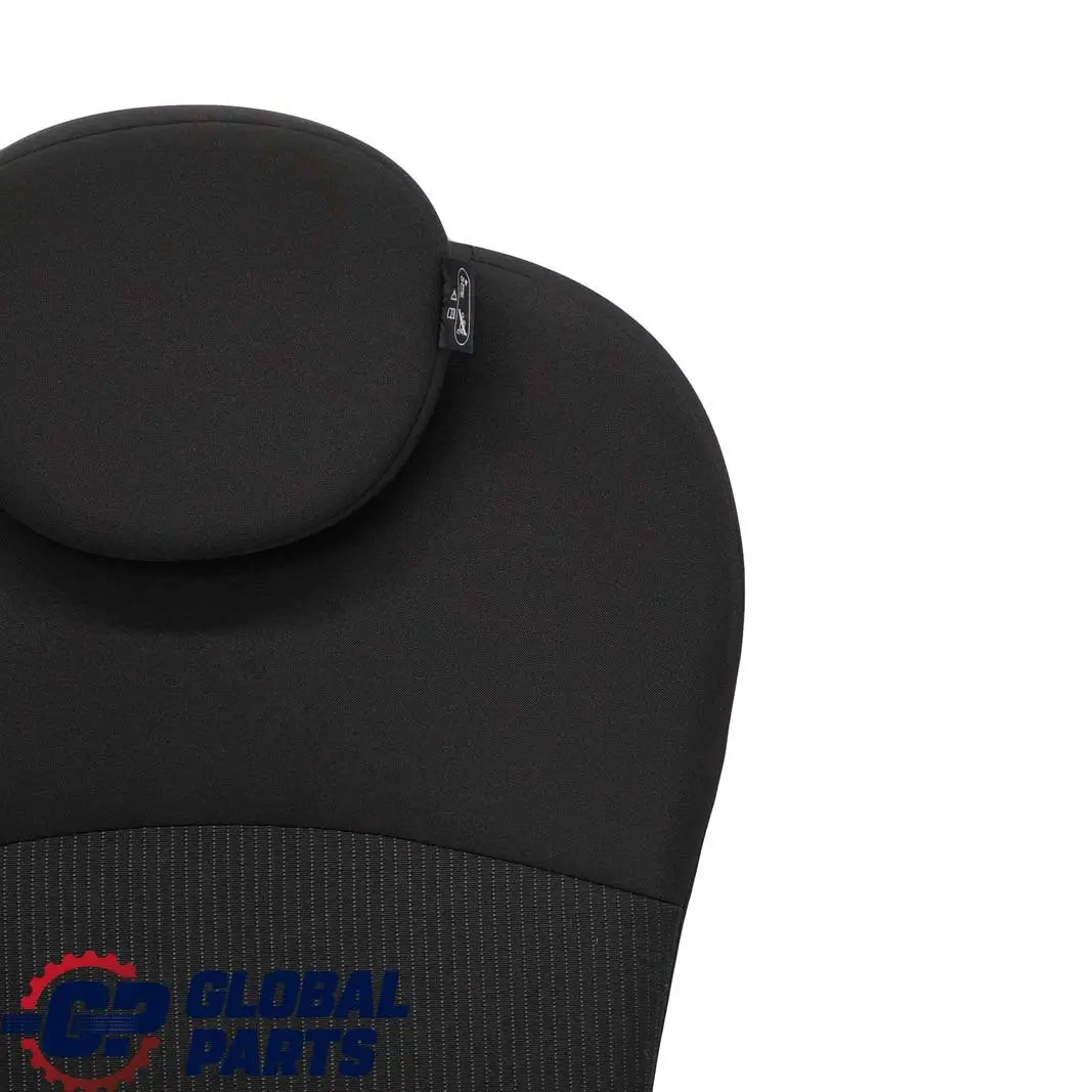 Mini Cooper One R56 LCI Sitz Hinten Links Rückenlehne Stoff / Leder Schwarz - SKU 7270375 - Teilenummer 7270375