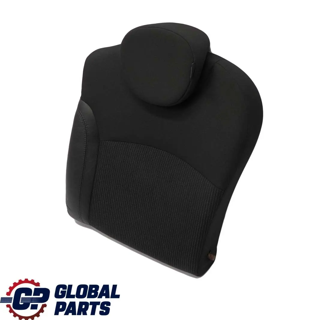 Mini Cooper One R56 LCI Sitz Hinten Links Rückenlehne Stoff / Leder Schwarz - SKU 7270375 - Teilenummer 7270375