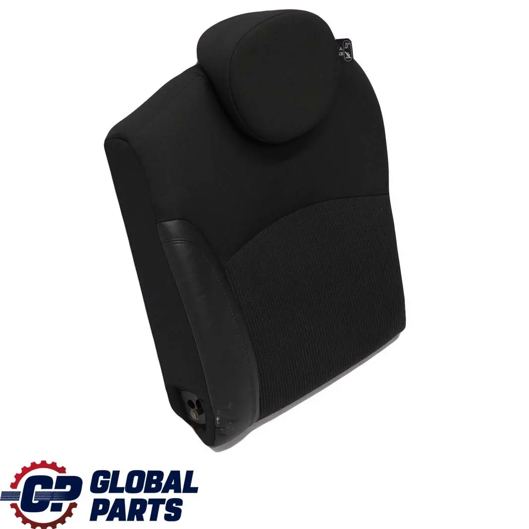 Mini Cooper One R56 LCI Respaldo Asiento Trasero Izquierdo Tela / Cuero Negro - SKU 7270375 - Número de pieza 7270375
