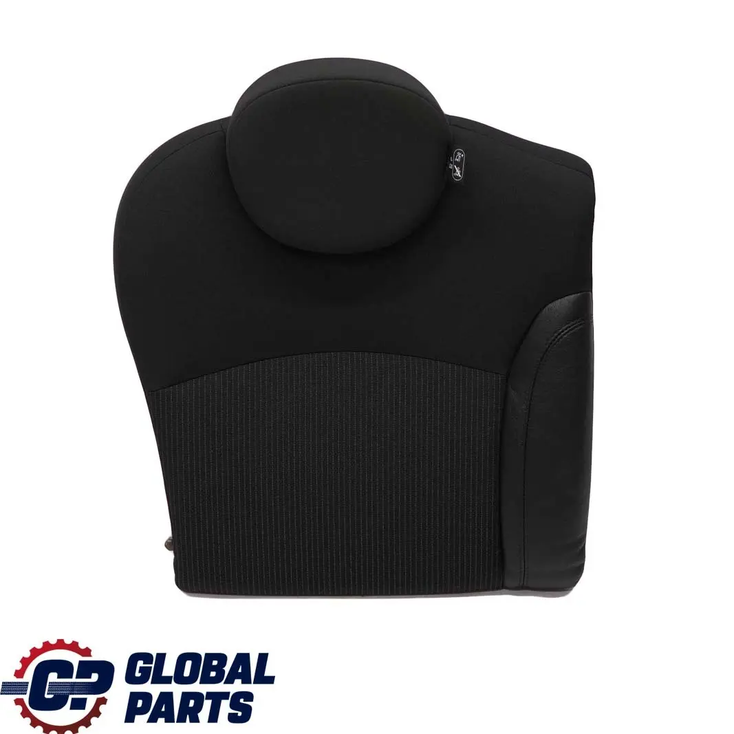 Mini Cooper One R56 LCI Sitz Hinten Rechts Rückenlehne Stoff / Leder Schwarz - SKU 7270376 - Teilenummer 7270376